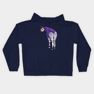 Galaxy Okapi Kids Hoodie